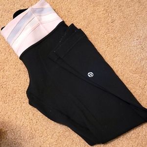 Lululemon cropped pants